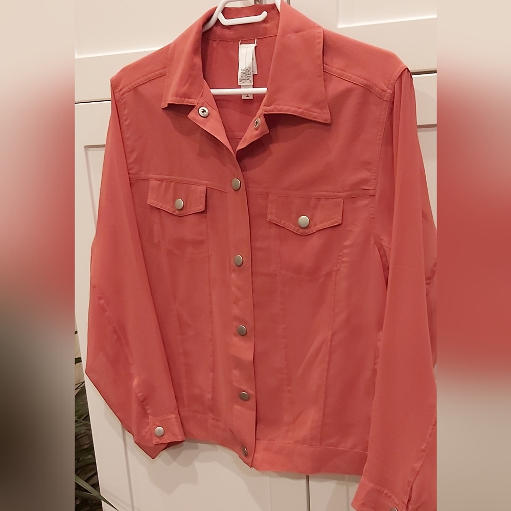 Wynne Layers chiffon jacket